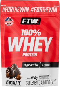 WHEY PROTEIN 100% FTW 900g - Sabor Chocolate REFIL