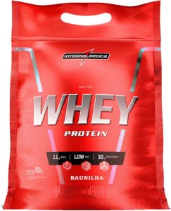 NUTRI WHEY PROTEIN Integralmedica 900g - Sabor Baunilha REFIL