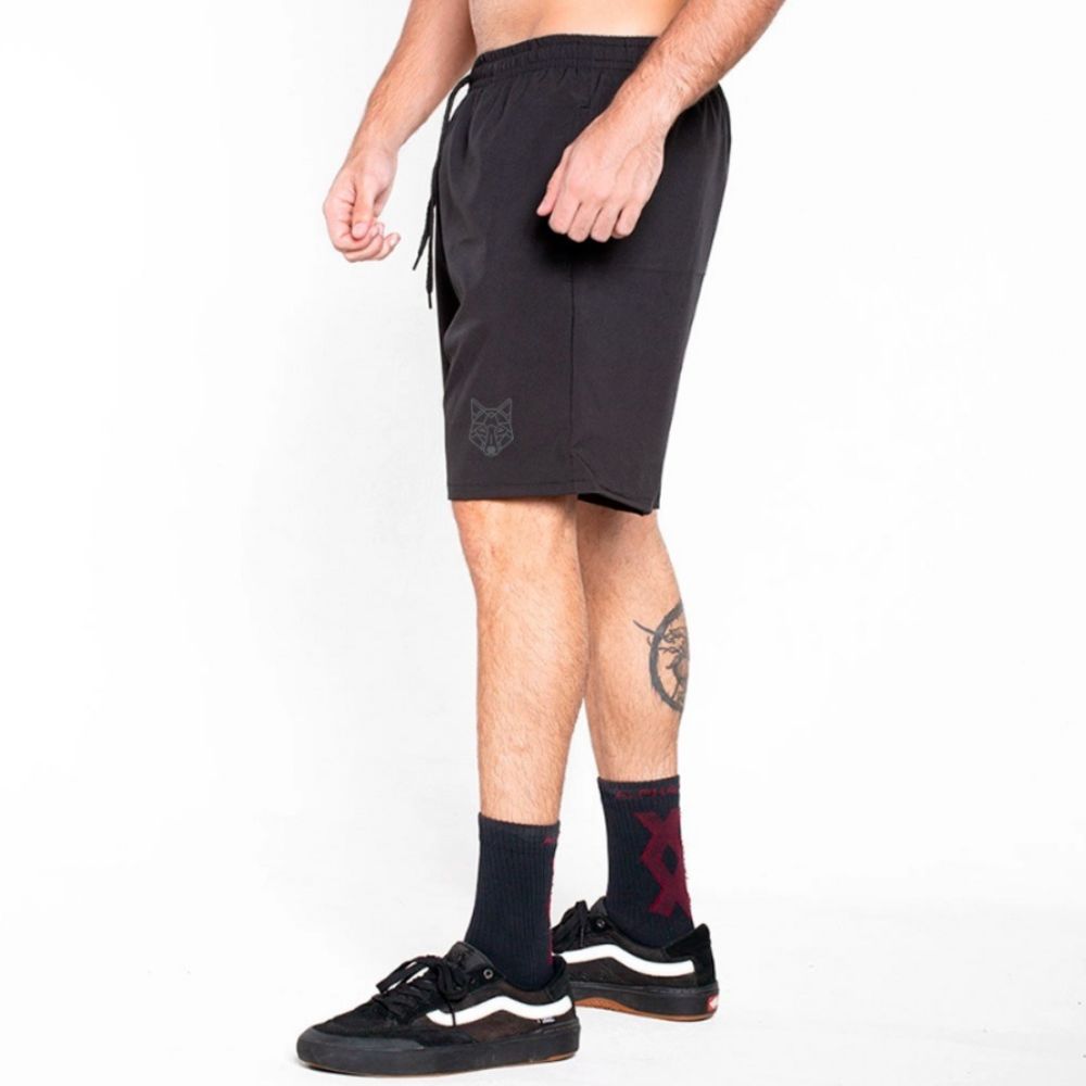 Short Alpha Dry Lobo Preto - Imagem 3