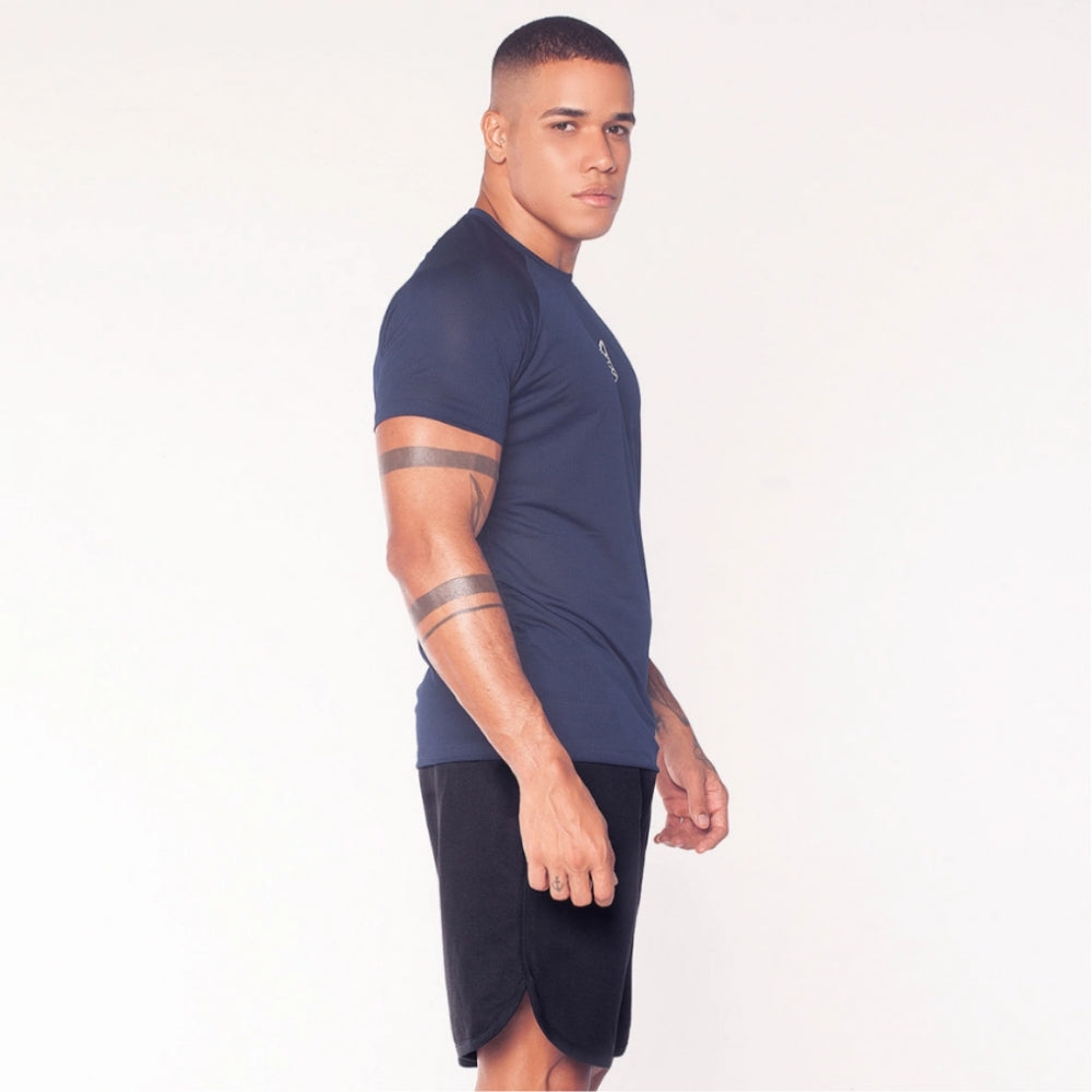 Camiseta Alpha Dry Lobo Geométrico Ocean - Imagem 6