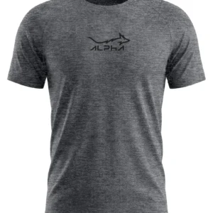 Camiseta Alpha Dry Fit Fluid Move Chumbo