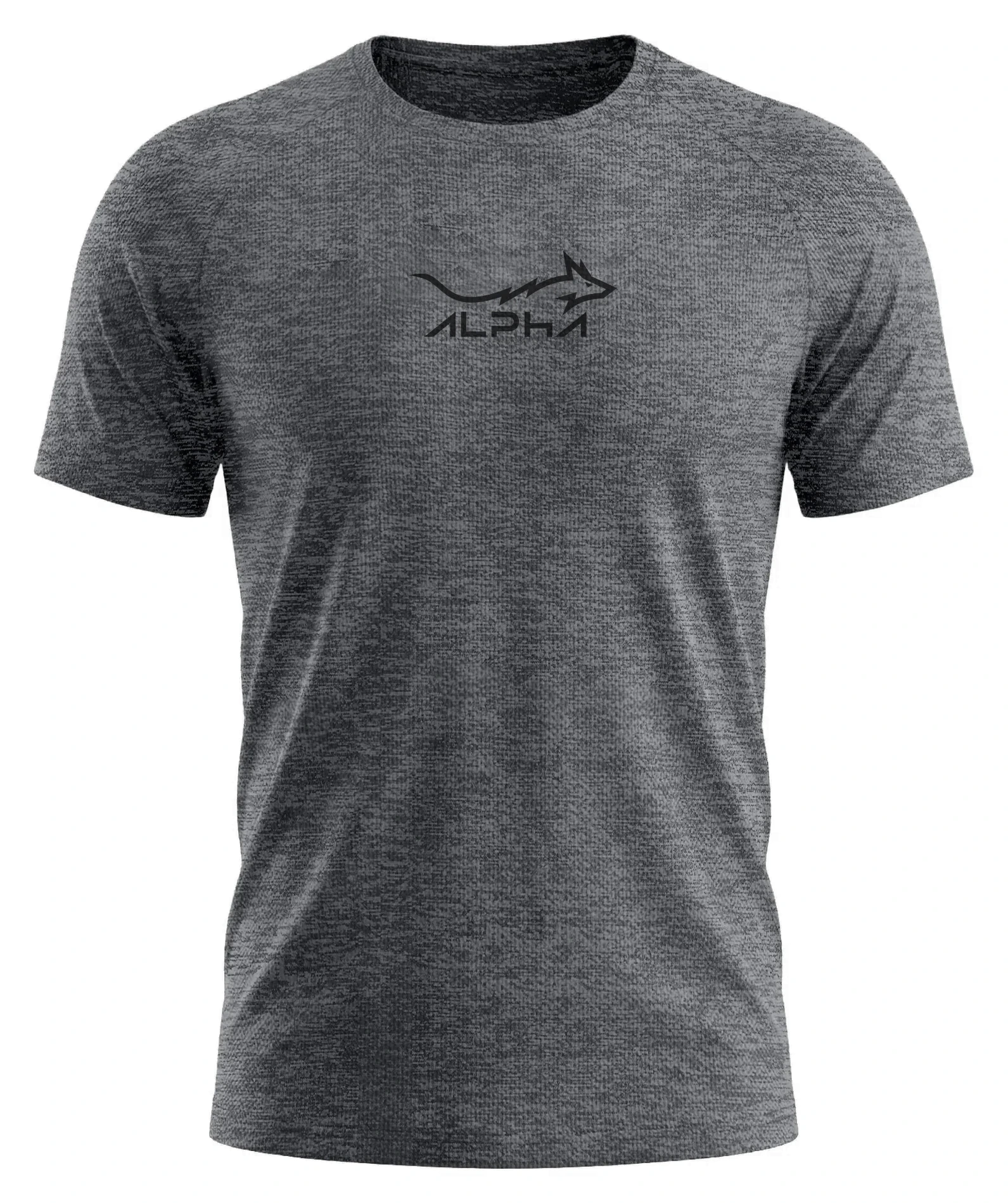 Camiseta Alpha Dry Fit Fluid Move Chumbo