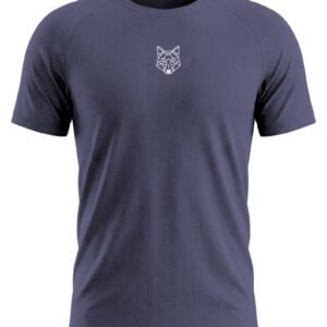 Camiseta Alpha Dry Lobo Geométrico Ocean